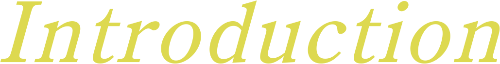 INTRODUCTION